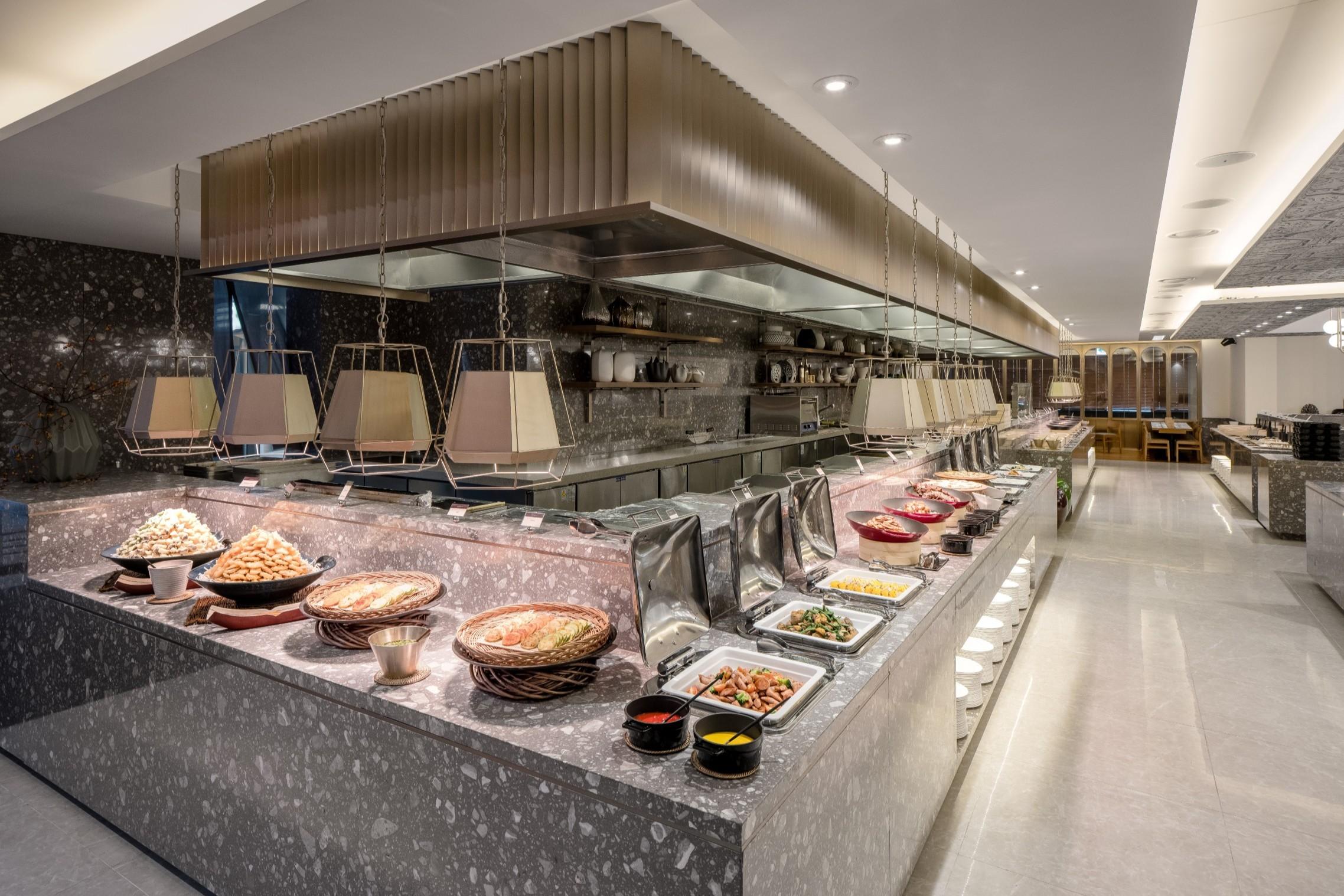 Premium catering buffet by Baruch Caterers