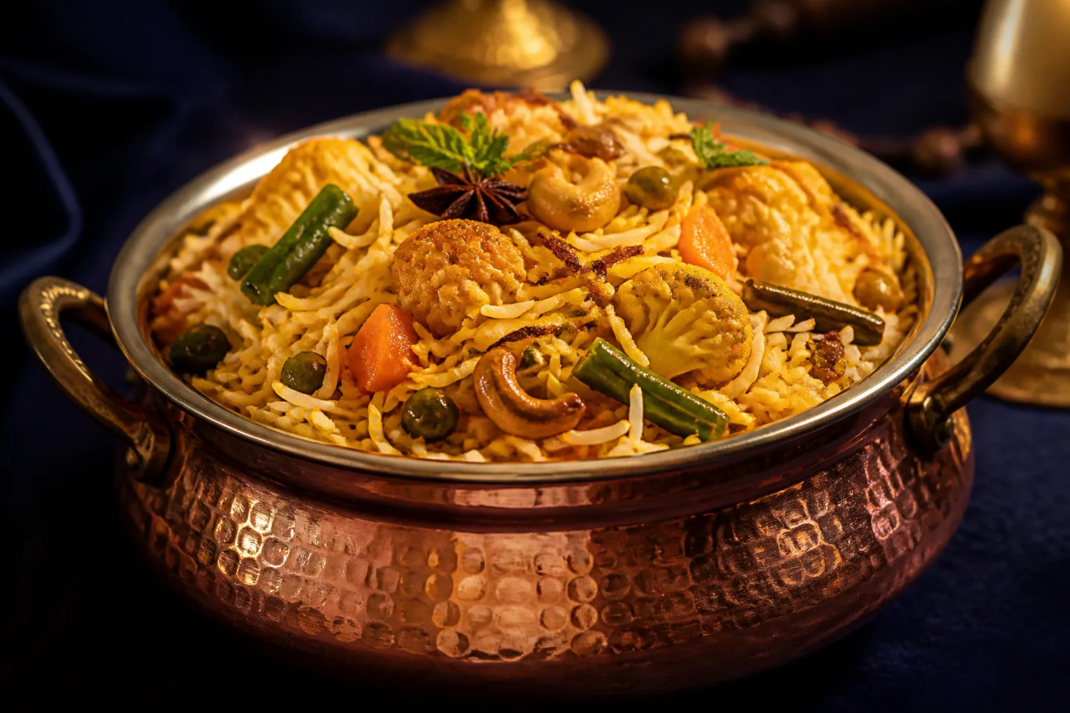 Fragrant biryani varieties