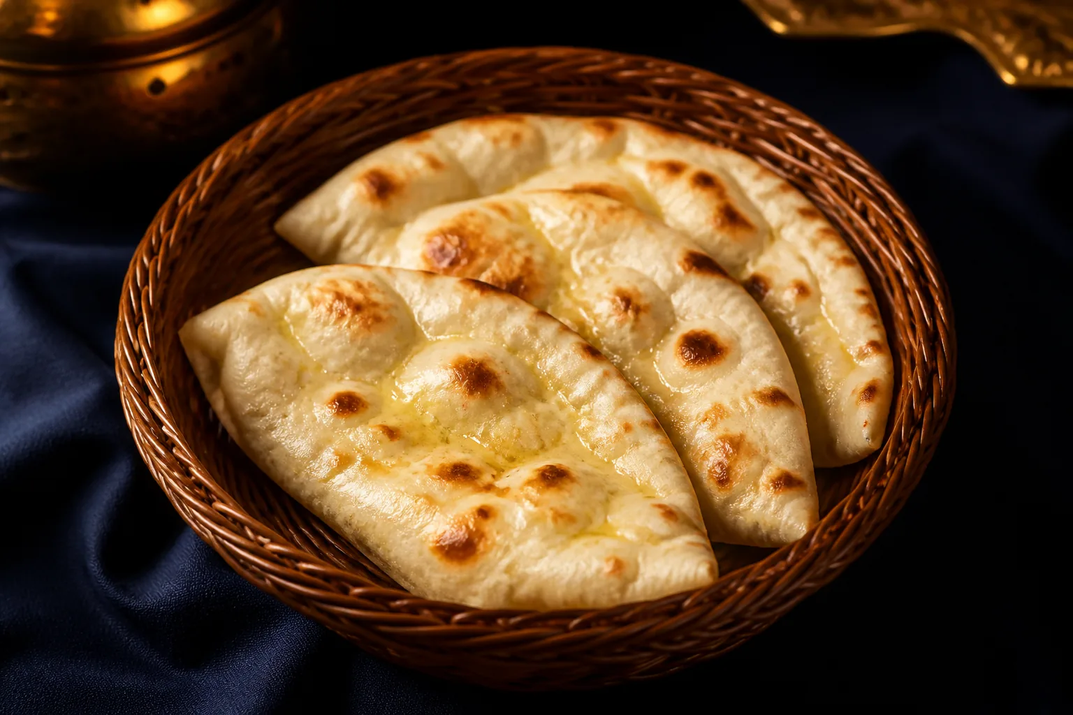 Assorted Indian breads