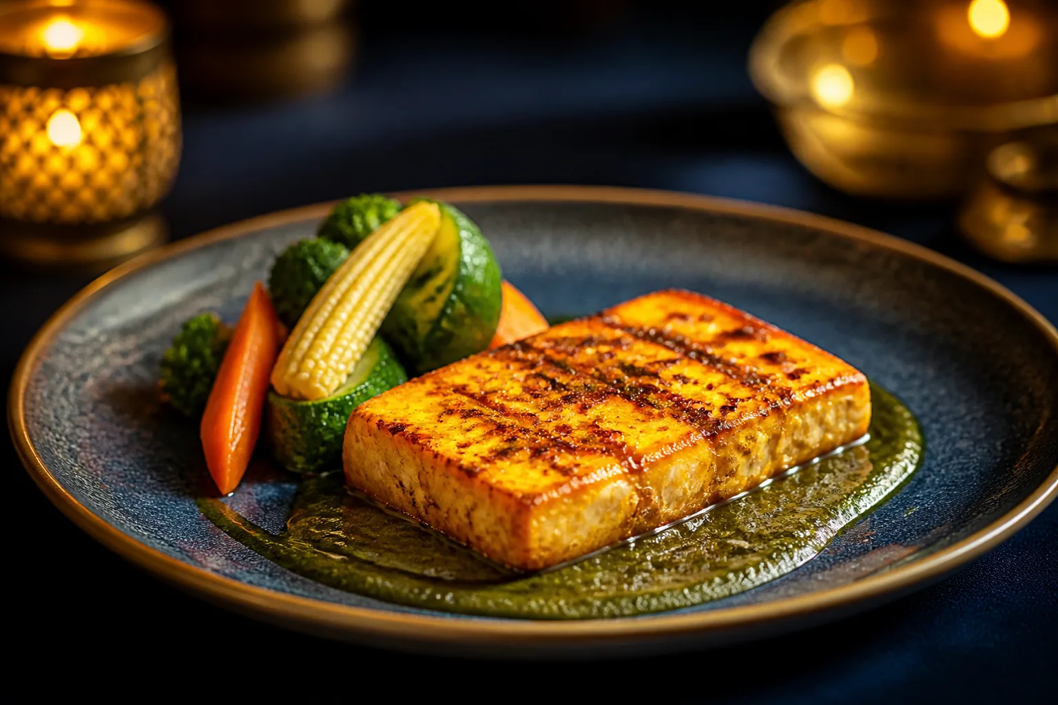 International main course dishes