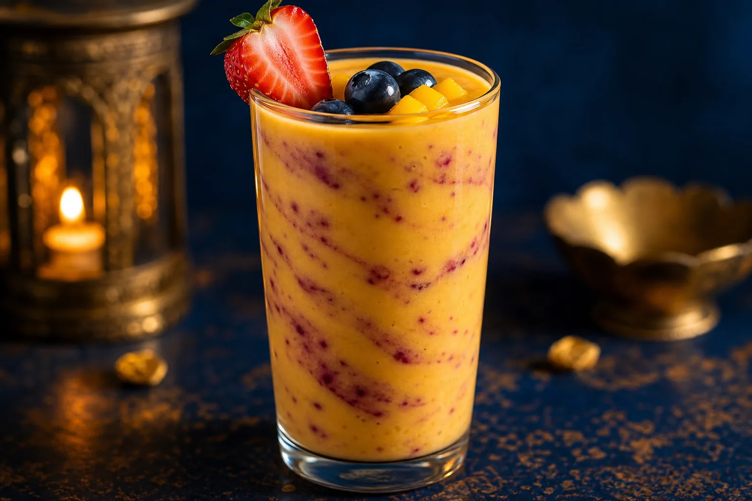 Fresh fruit smoothies