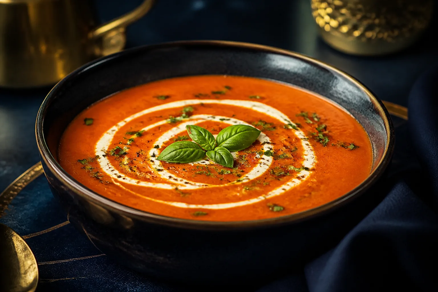 Freshly prepared soups