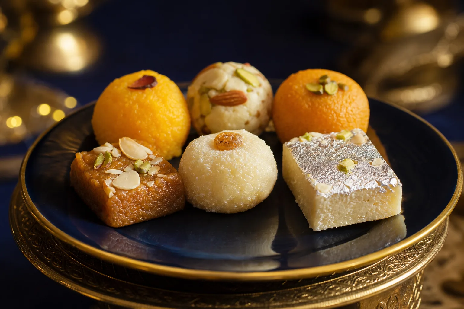 Assorted Indian sweets